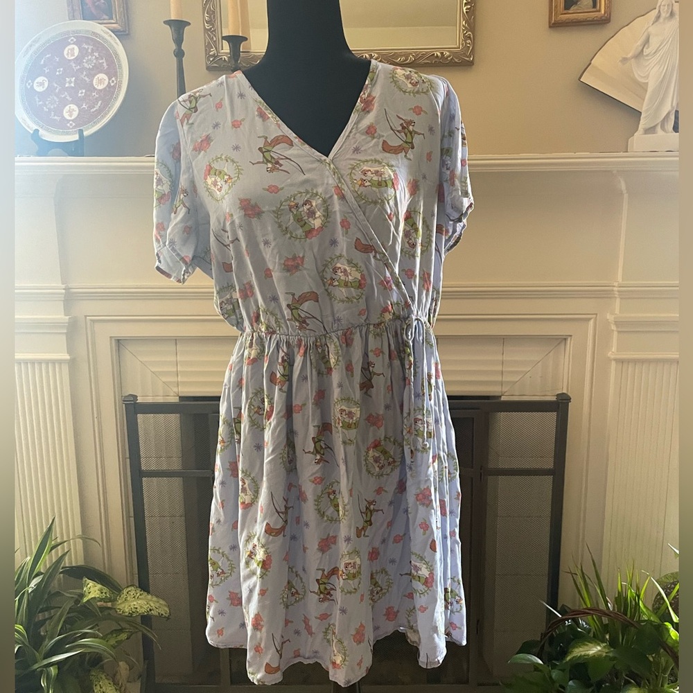Disney || Robin Hood crossover dress (2X)